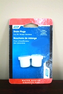 NEW RV/MOTORHOME CAMCO DRAIN PLUGS - 2 PACK 1/2 PN: 11630