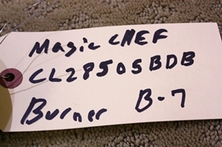 MAGIC CHEF CLZ8505BDB SEALED BURNER FOR SALE