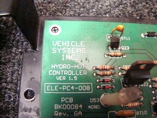 USED RV/MOTORHOME AQUA HOT ELECTRONIC CONTROL MODULE BY. VEHICLE SYSTEMS FOR SALE