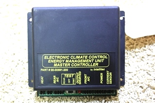 USED ELECTRONIC CLIMATE CONTROL MANAGEMENT UNIT MASTER CONTROLLER 00-00591-200 FOR SALE