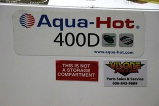 USED RV AHE-400-D01 AQUA-HOT HEATING SYSTEMS FOR SALE