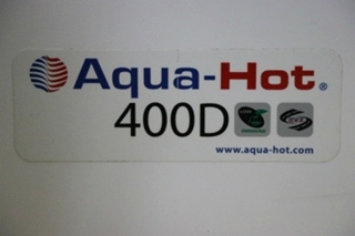 USED RV AHE-400-D01 AQUA-HOT HEATING SYSTEMS FOR SALE