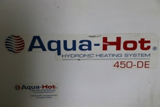 AQUA-HOT 450D USED RV AHE-450-DE1 HEATING SYSTEM FOR SALE