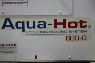 USED MOTORHOME AQUA-HOT 600-D AHE-600-D03 HEATING SYSTEM FOR SALE