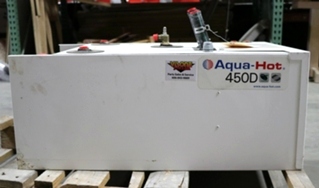 USED AQUA-HOT 450D RV HEATING SYSTEM AHE-450-DE4 FOR SALE