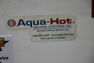 USED HYDRONIC HEATING SYSTEMS MOTORHOME AHE-450-DE1 AQUA-HOT 450-DE FOR SALE